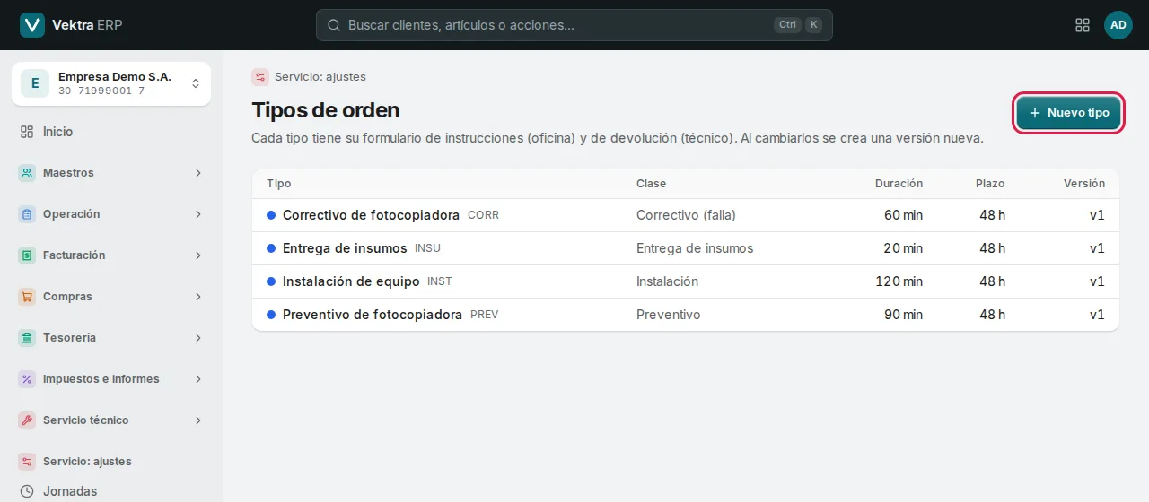 Servicio técnico